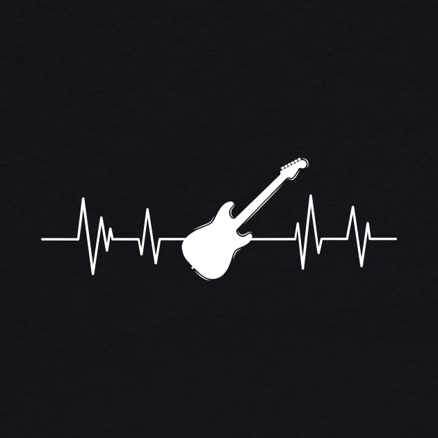 Guitar heartbeat , Guitar lover instrument by mezy